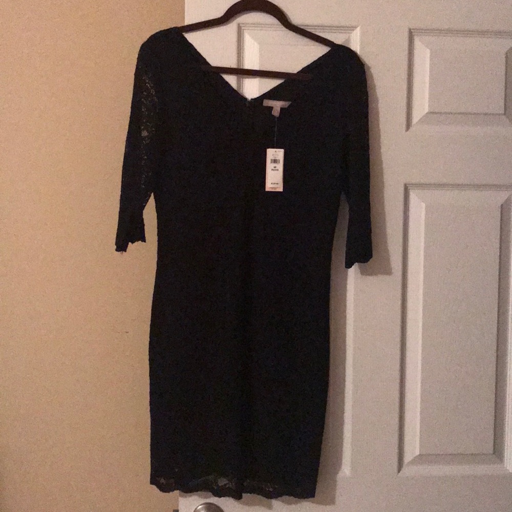 Banana Republic Lace Dress. 3 1/4 sleeve.